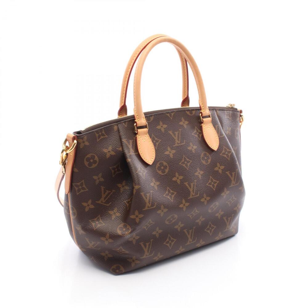 Louis Vuitton leather brown Turenne canvas handbag Monogram